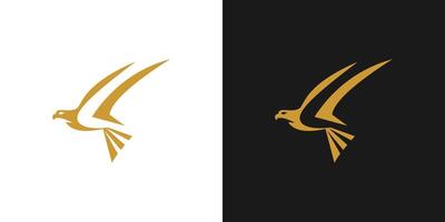 Bird icon logo . Animal abstract fly bird logo for business. Design Illustration vector
