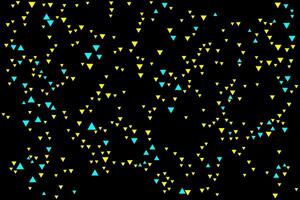 Triangles shapes are different sizes and have a seamless background pattern for commercials. vector