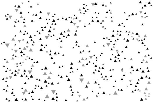 Triangles shapes are different sizes and have a seamless background pattern for commercials. vector