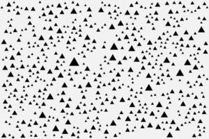 Triangles shapes are different sizes and have a seamless background pattern for commercials. vector