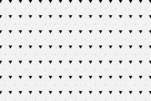 Triangle symbols of different sizes and opacity seamless background pattern evenly filled illustration. vector