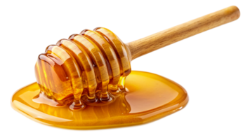 Honey dropping isolated on transparent background png
