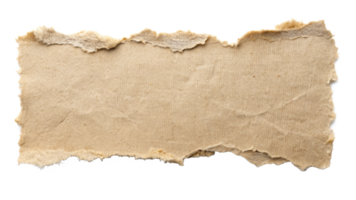 Torn ripper paper sheet Texture isolated on transparent background png