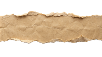 Torn ripper paper sheet Texture isolated on transparent background png