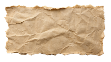 Torn ripper paper sheet Texture isolated on transparent background png