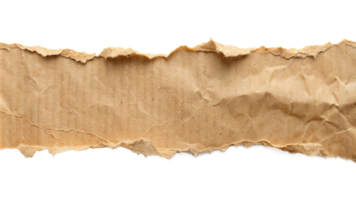 Torn ripper paper sheet Texture isolated on transparent background png