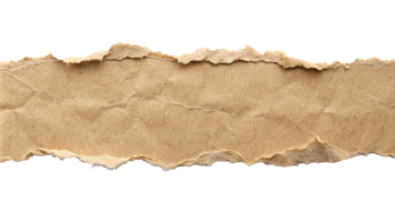 Torn ripper paper sheet Texture isolated on transparent background png