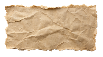 Torn ripper paper sheet Texture isolated on transparent background png