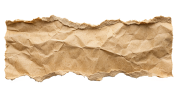 Torn ripper paper sheet Texture isolated on transparent background png