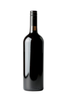 Isolated wine bottle on transparent background png