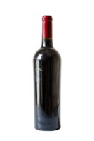 Isolated wine bottle on transparent background png