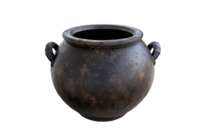 Isolated witch cauldron on transparent background png