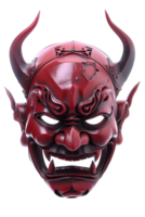 Oni mask isolated on transparent png