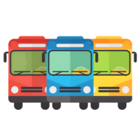 Transportation icon background against transparent background generated by Ai png