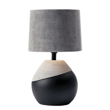 de cabeceira mesa luminária dentro moderno contemporâneo contra transparente fundo gerado de ai png