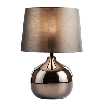 de cabeceira mesa luminária dentro moderno contemporâneo contra transparente fundo gerado de ai png