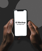 Phone mockup website Ui design computer mockup psd