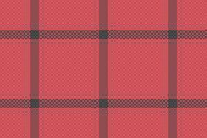 Best check background tartan, tablecloth seamless textile fabric. Window plaid pattern texture in red and grey colors. vector
