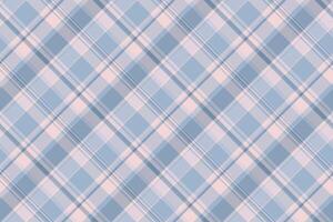 Handsome texture plaid check, large textile background pattern. Famous fabric tartan seamless in white and pastel colors. vector