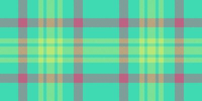 Free seamless check plaid, christmas background pattern . Up fabric tartan texture textile in teal and pink colors. vector