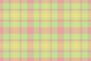 Display texture pattern, frame tartan background check. Repetition textile plaid seamless fabric in green and light colors. vector