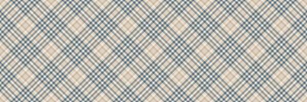 Aesthetic seamless background tartan, abstract check textile . Indoor fabric plaid pattern texture in pastel and light colors. vector
