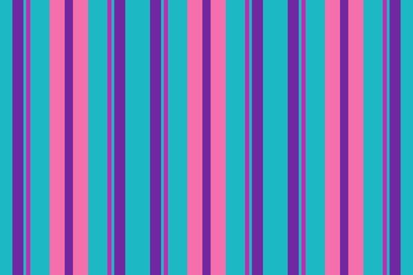 Creativity seamless textile lines, large vertical pattern background. Newborn stripe fabric texture in cyan and violet colors.