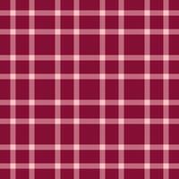 Deluxe pattern tartan seamless, purchase textile background plaid. Old check texture fabric in red and light colors. vector