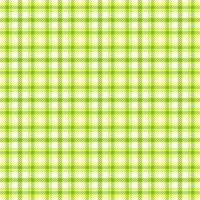 Warm textile plaid texture, room background seamless pattern. Usa fabric tartan check in lime and snow colors. vector