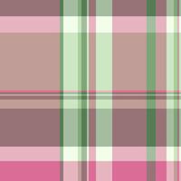 Fibre check background, blanket fabric textile pattern. Mid texture plaid tartan seamless in pastel and light colors. vector