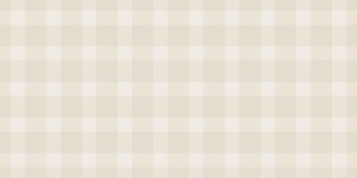 Aged plaid fabric tartan, wool seamless pattern background. Bed check textile texture in light and white colors. vector