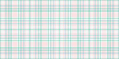 Long pattern check , jacket fabric background plaid. Site texture textile seamless tartan in misty rose and white colors. vector