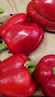 Fruit Market with Various Colorful Fresh Fruits and Vegetables video