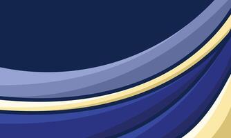 Abstract wavy curved lines blank background vector