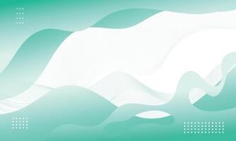 Abstract wavy dynamic fluid modern blank background vector