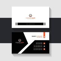 new business card template design 2024. Name card design vector