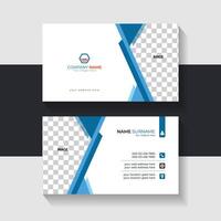 new business card template design 2024. Name card design vector