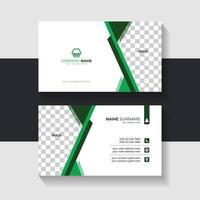 new business card template design 2024. Name card design vector