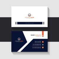 new business card template design 2024. Name card design vector