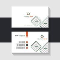 new business card template design 2024. Name card design vector