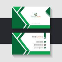 New business card template. Modern business card design. Name card design. vector