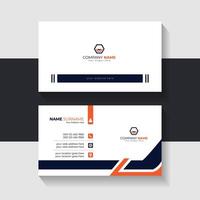 new business card template design 2024. Name card design vector
