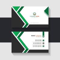 New business card template. Modern business card design. Name card design. vector