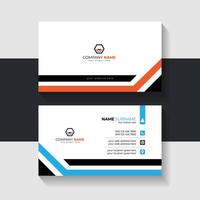 new business card template design 2024. Name card design vector