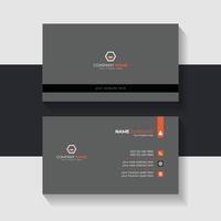 new business card template design 2024. Name card design vector