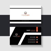 new business card template design 2024. Name card design vector