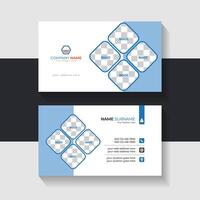new business card template design 2024. Name card design vector