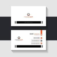 new business card template design 2024. Name card design vector