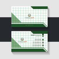 new business card template design 2024. Name card design vector