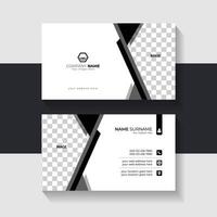 new business card template design 2024. Name card design vector